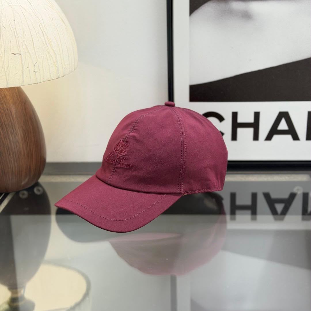 Loro Piana Cap - Burgundy