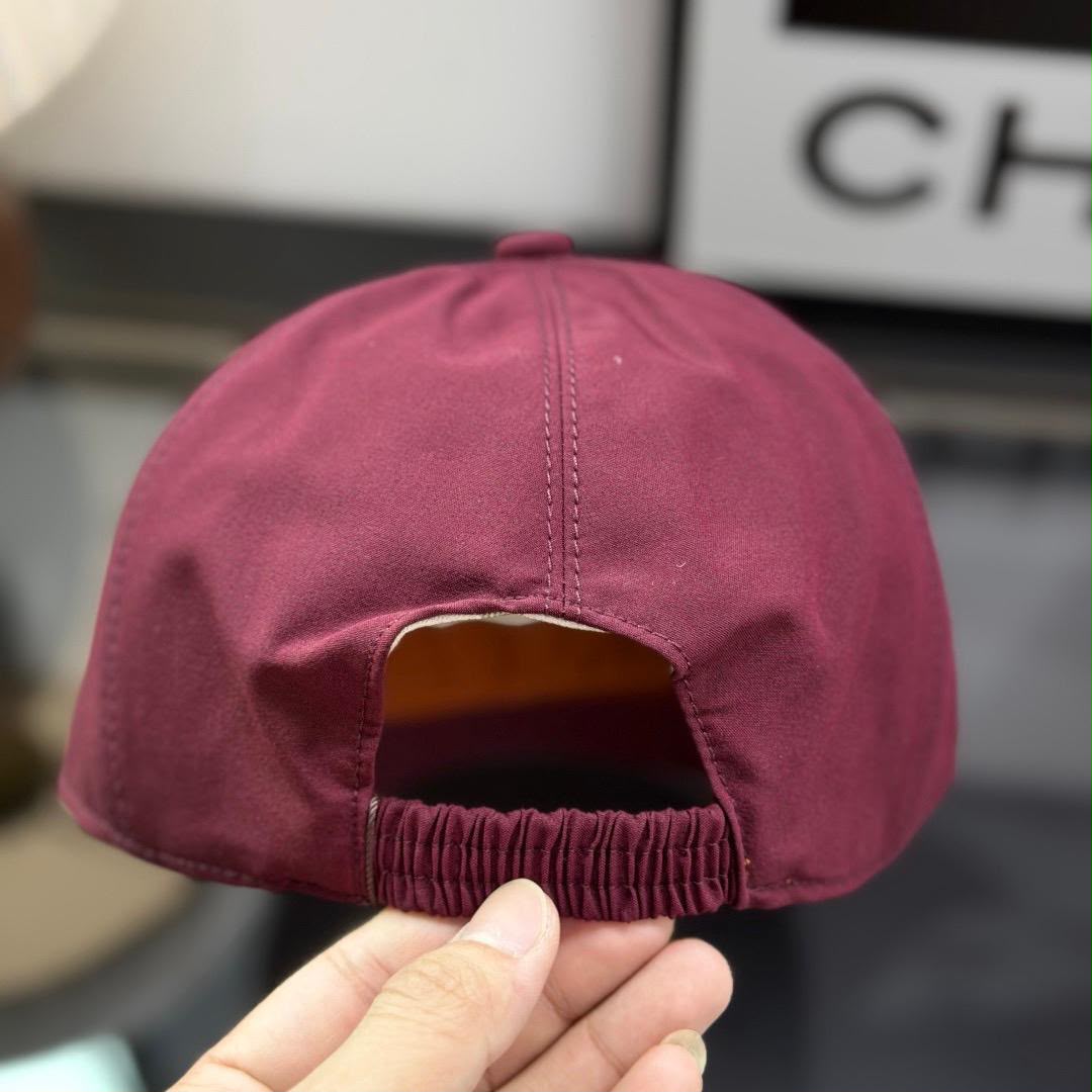 Loro Piana Cap - Burgundy