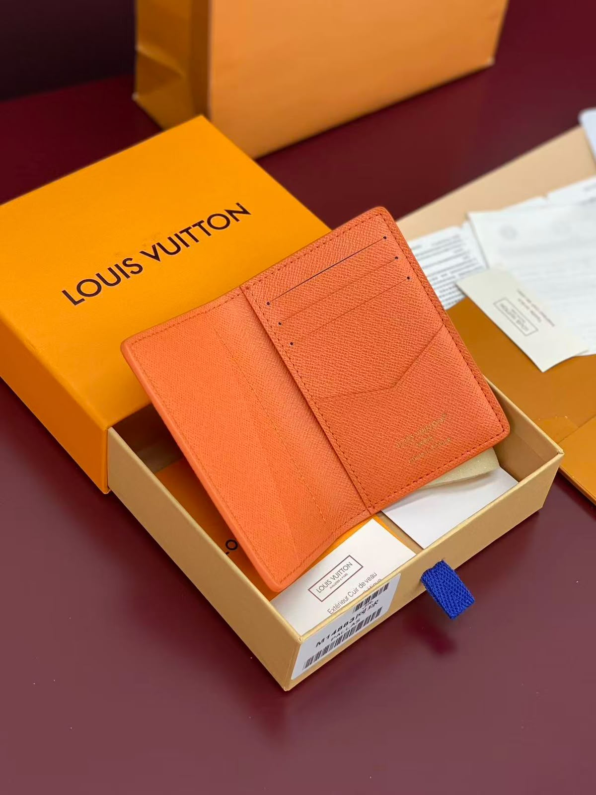 Louis Vuitton Card Holder - Orange Monogram