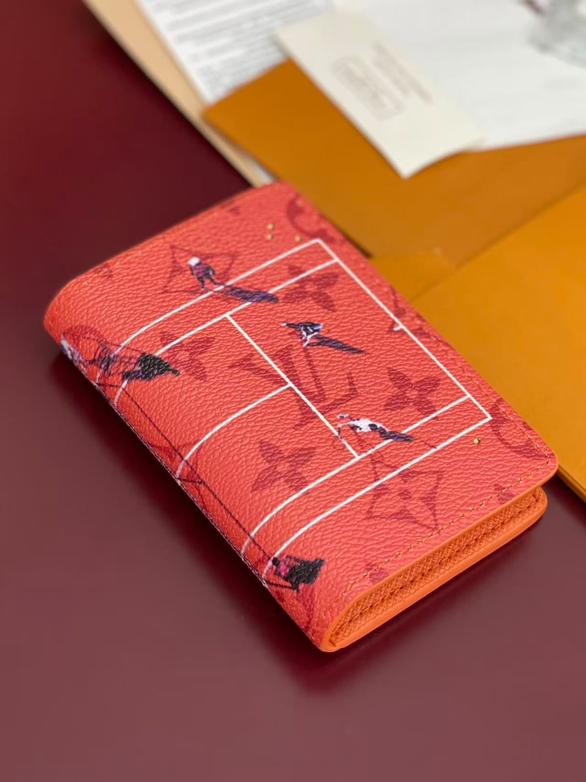 Louis Vuitton Card Holder - Orange Monogram