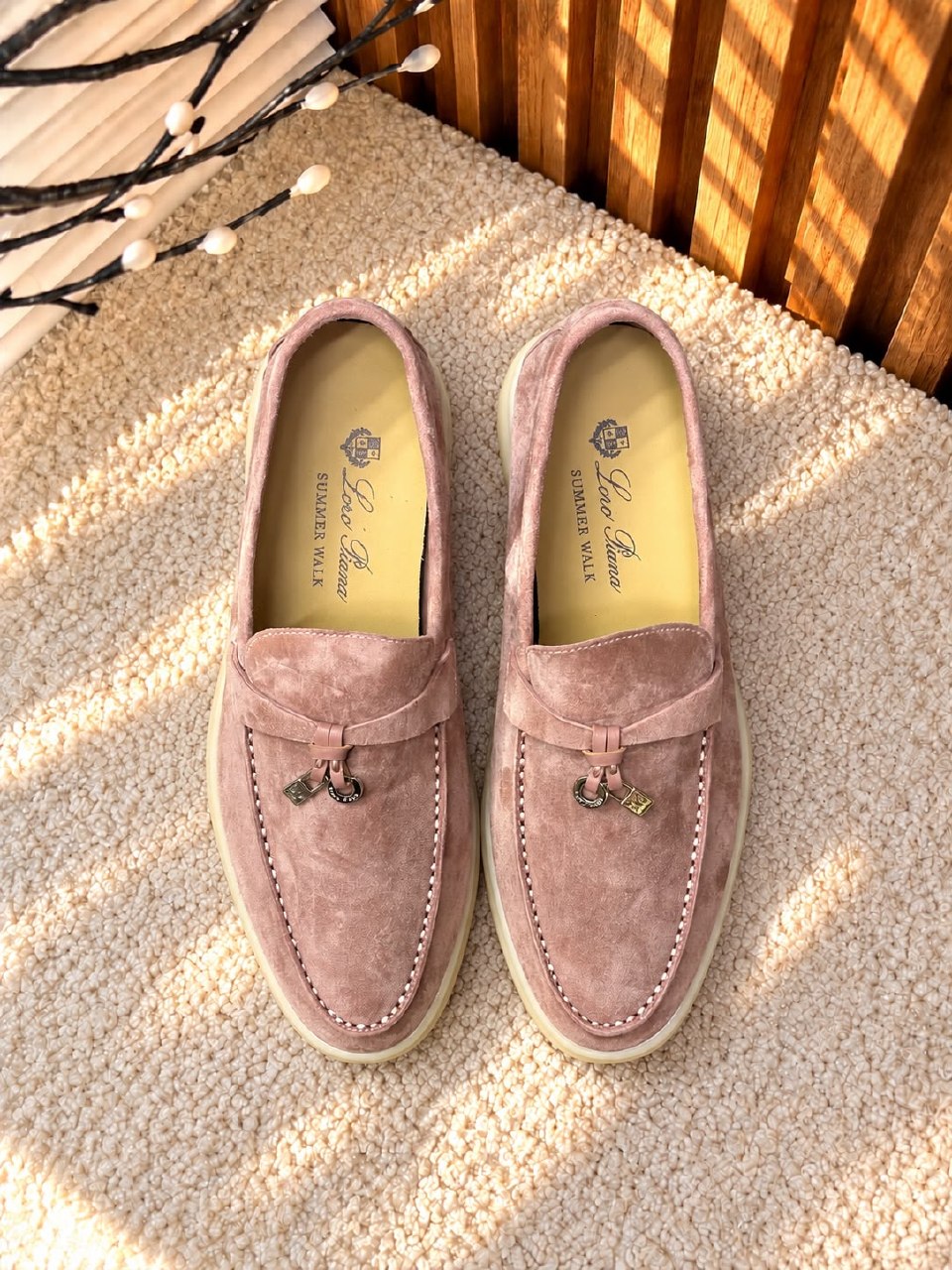Loro Piana Loafers - Pink