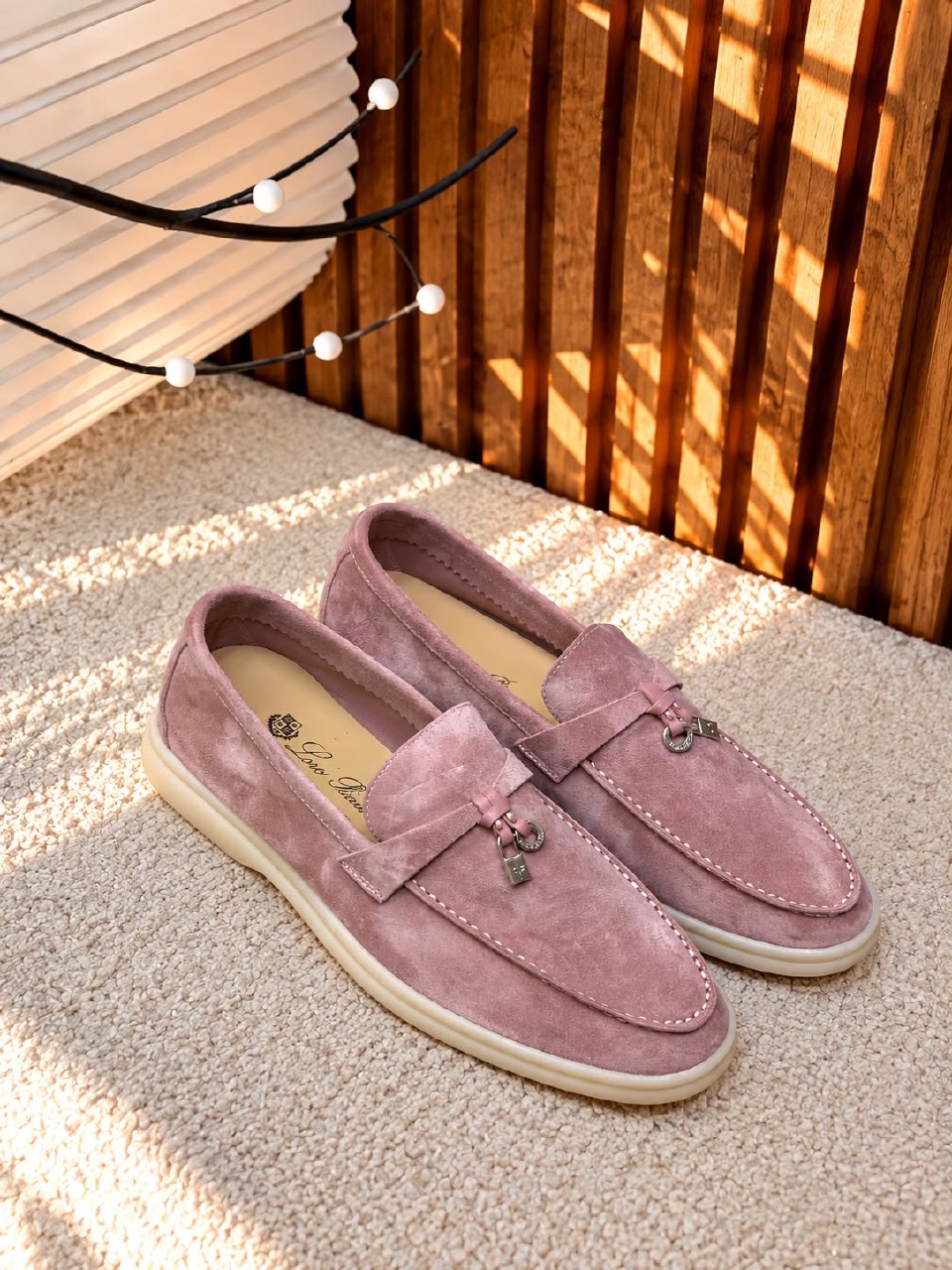 Loro Piana Loafers - Pink