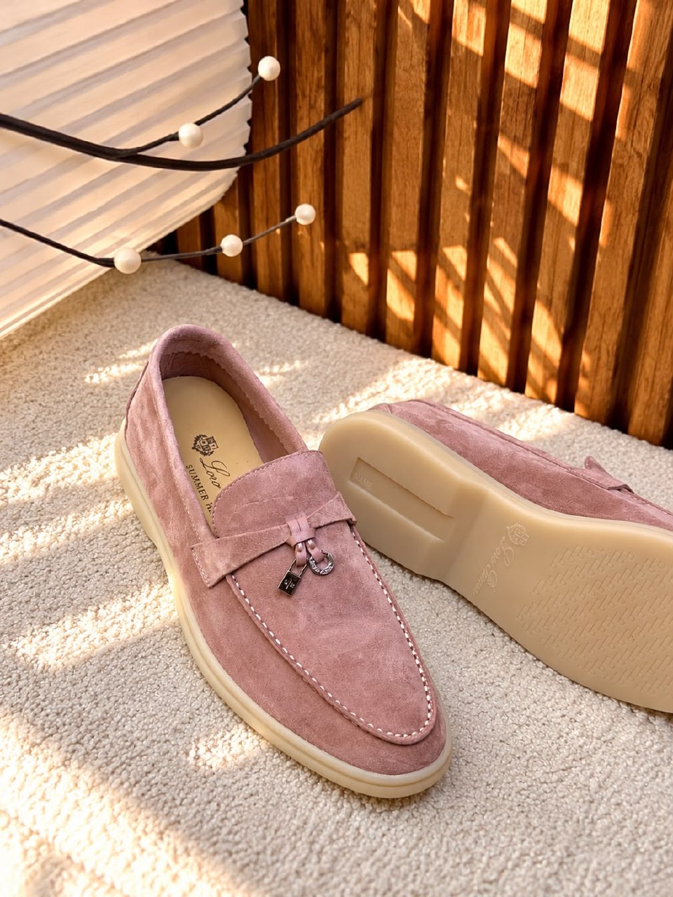Loro Piana Loafers - Pink
