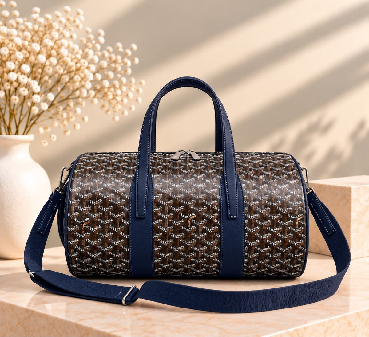 Goyard Duffel Bag - Brown