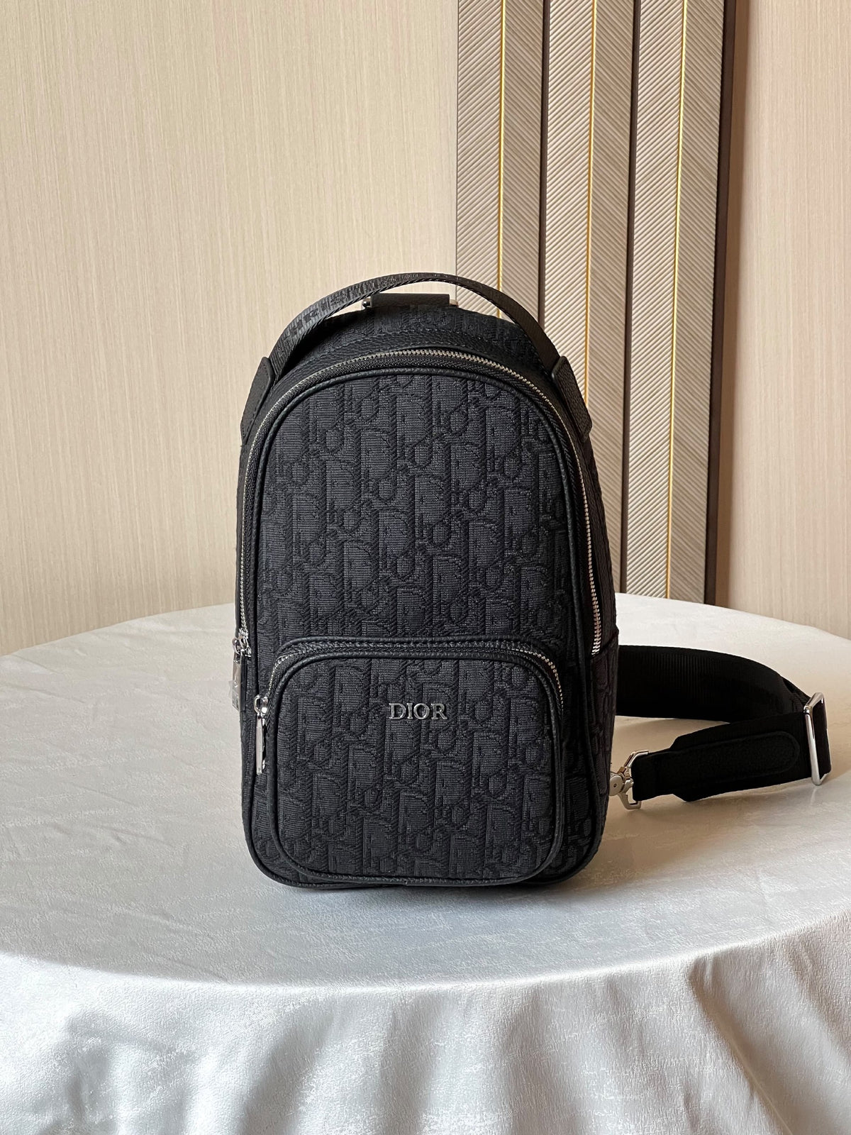 Dior Crossbody Bag - Black Monogram