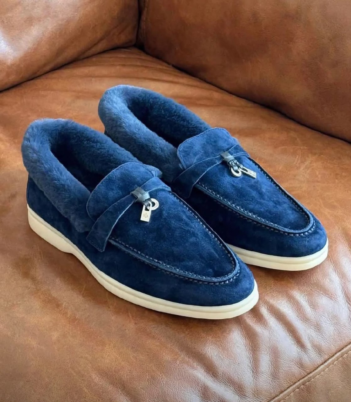 Loro Piana Loafers - Blue