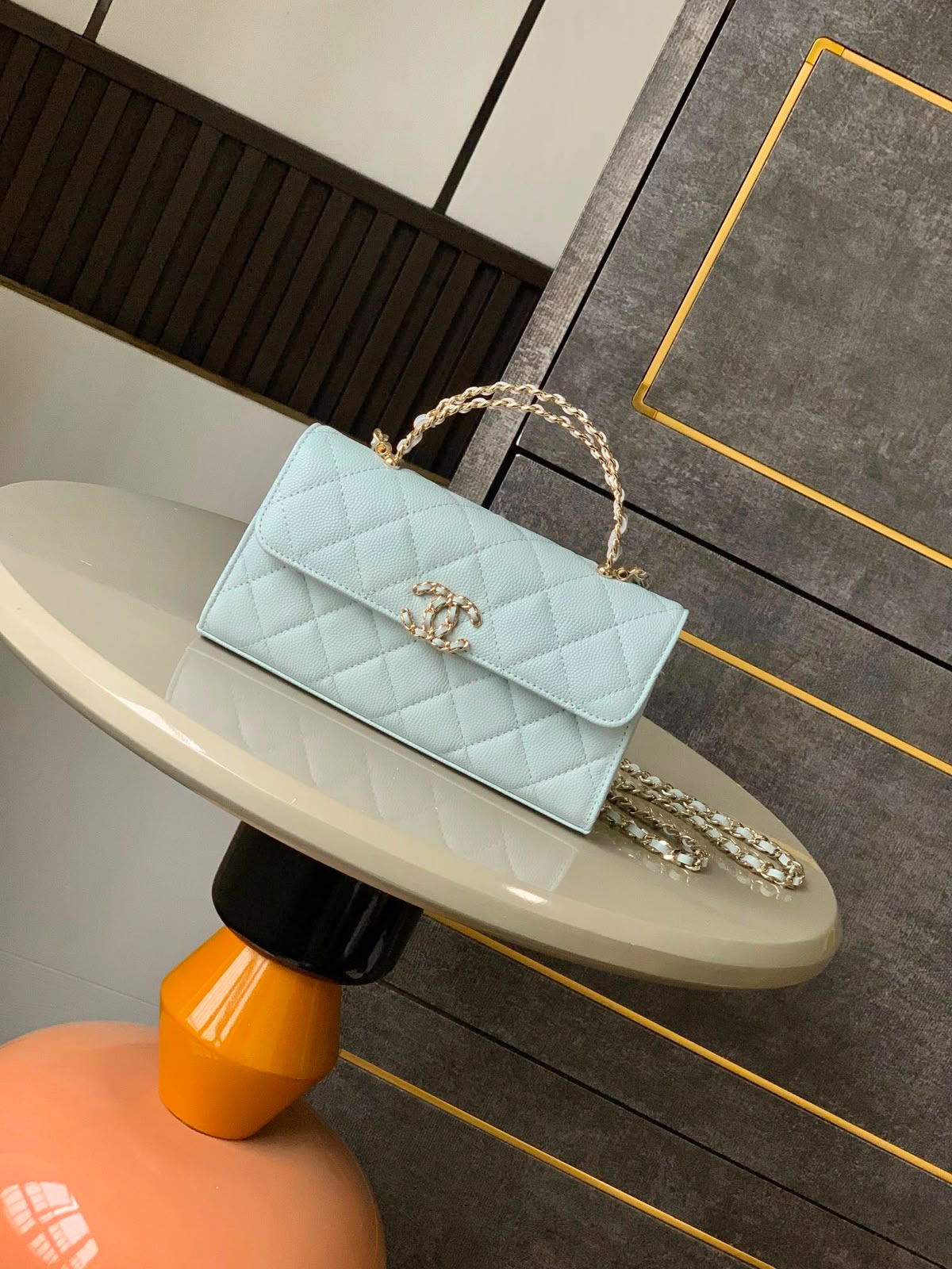 Chanel Shoulder Bag - Light Blue