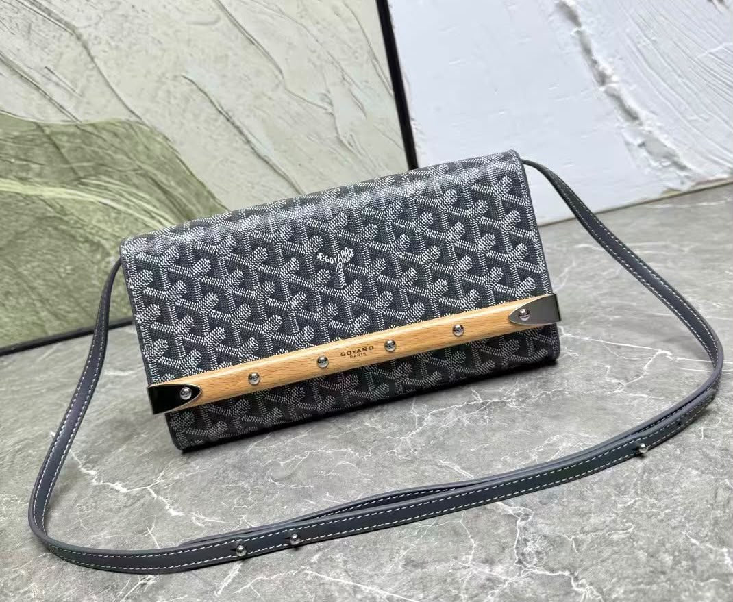 Goyard Shoulder Bag - Grey
