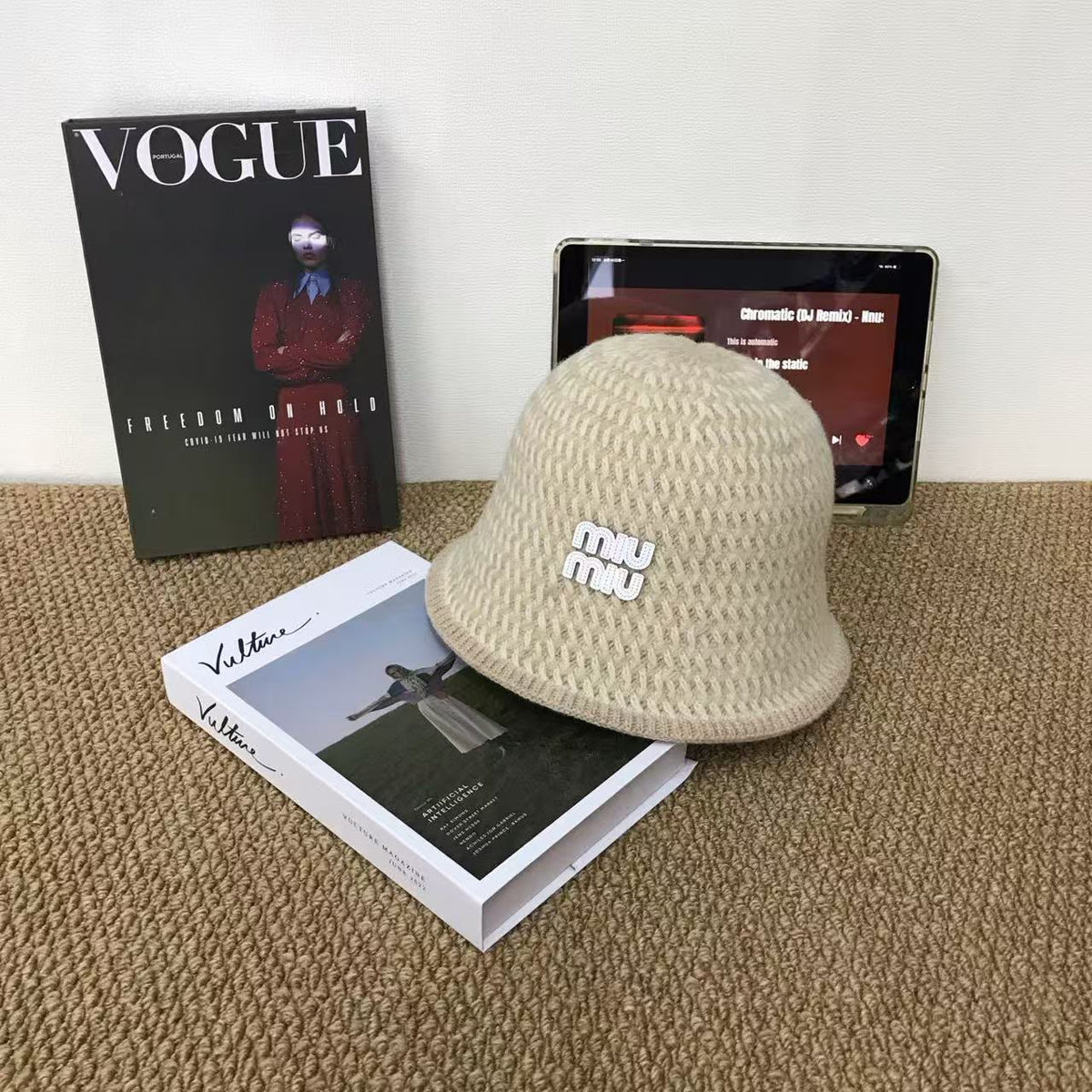 Miu Miu Hat - White