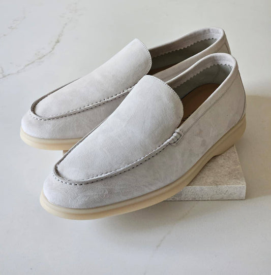 Loro Piana Loafers - White