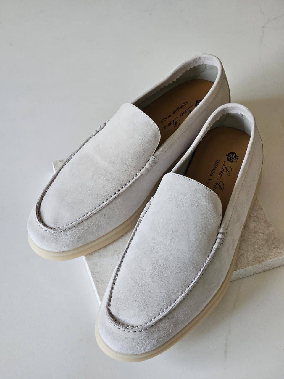 Loro Piana Loafers - White
