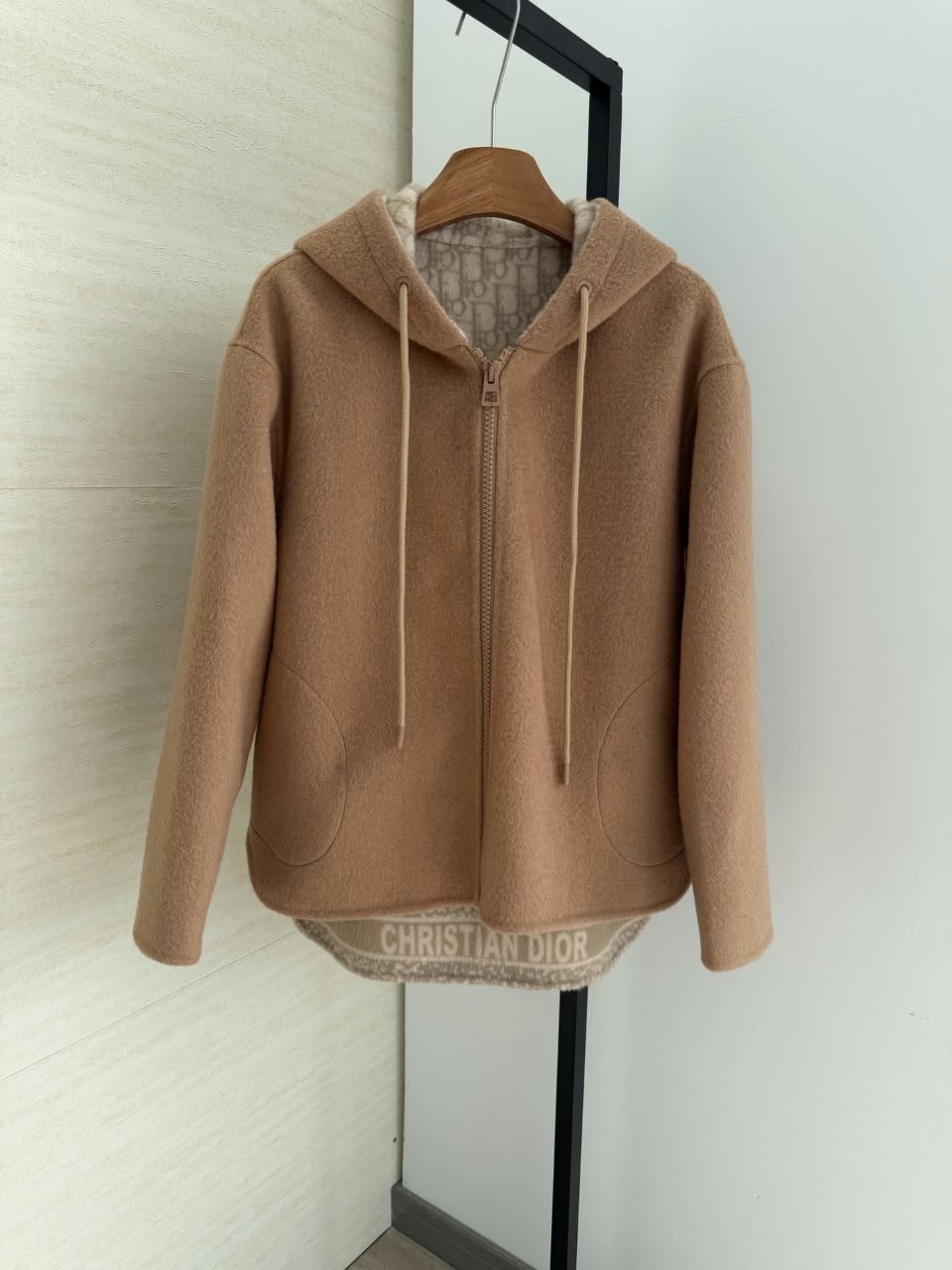Dior Hooded Jacket - Beige