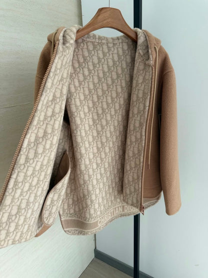 Dior Hooded Jacket - Beige