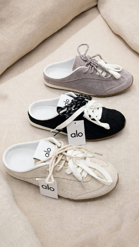 Alo Mule - Black, Grey, Beige