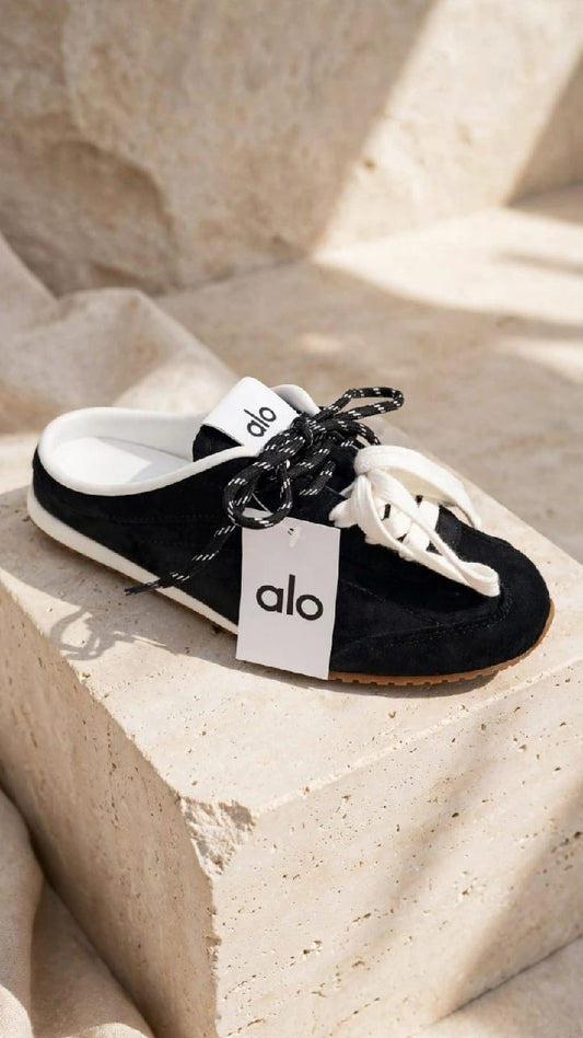 Alo Mule - Black, Grey, Beige