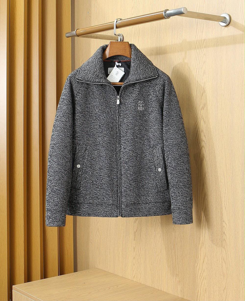 Brunello Cucinelli Jacket - Dark Grey