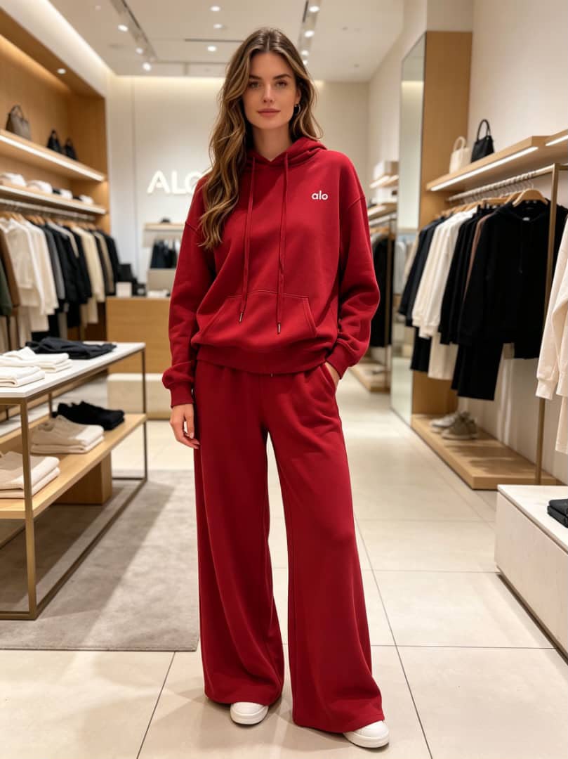 Alo Tracksuit - Red