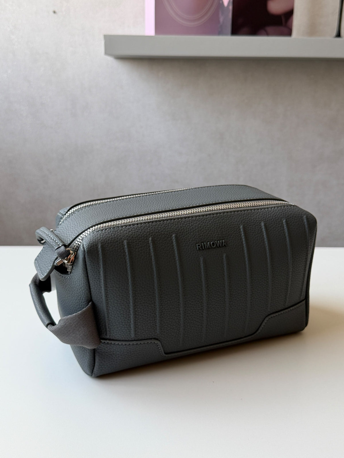 Rimowa Wash Bag - Grey