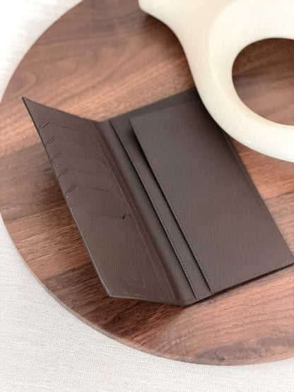 Montblanc Wallet - Black, Brown, Black Textured