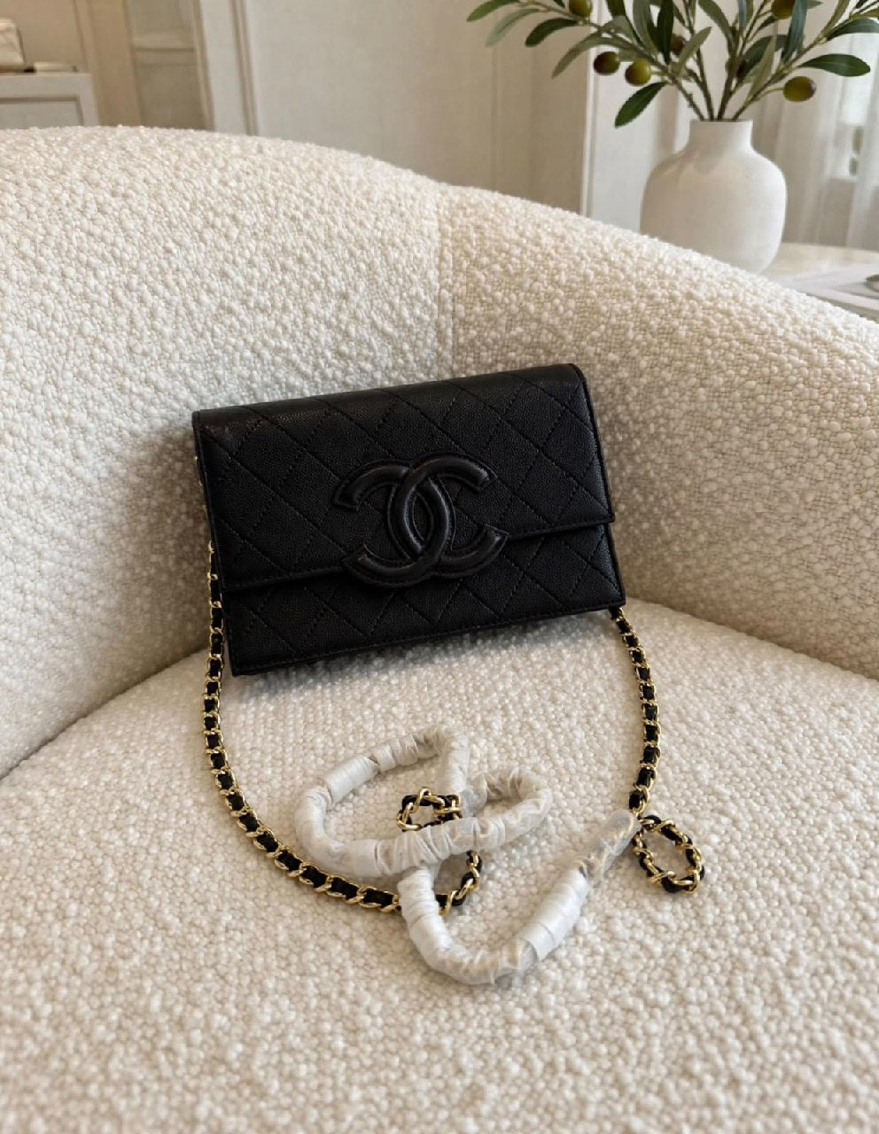 Chanel Quilted Flap Shoulder Bag - Black, White, Beige, Green, Burgundy, Pink