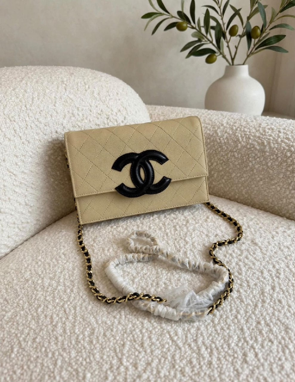 Chanel Quilted Flap Shoulder Bag - Black, White, Beige, Green, Burgundy, Pink