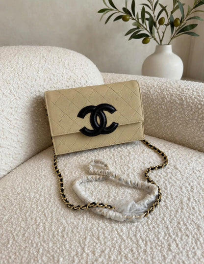 Chanel Quilted Flap Shoulder Bag - Black, White, Beige, Green, Burgundy, Pink