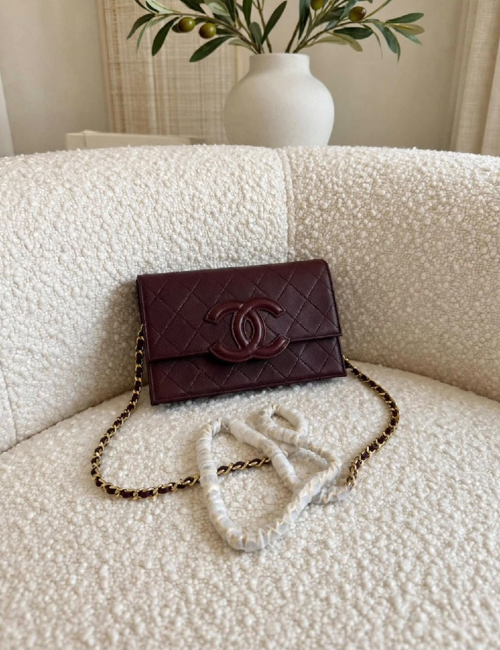 Chanel Quilted Flap Shoulder Bag - Black, White, Beige, Green, Burgundy, Pink