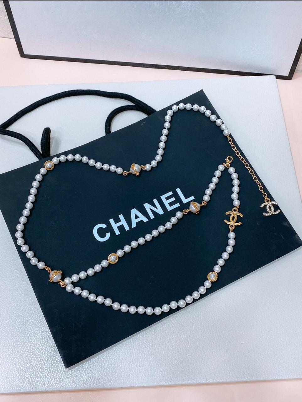 Chanel Belt - White