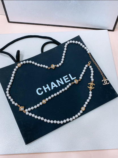 Chanel Belt - White