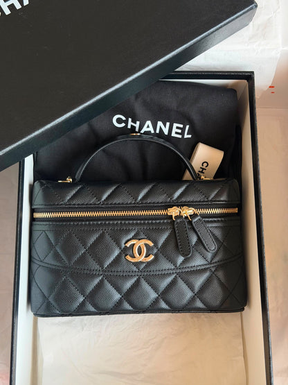 Chanel Vanity Bag - Silver