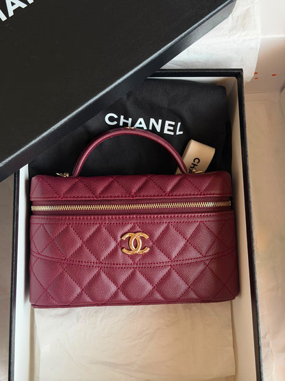Chanel Vanity Bag - Silver