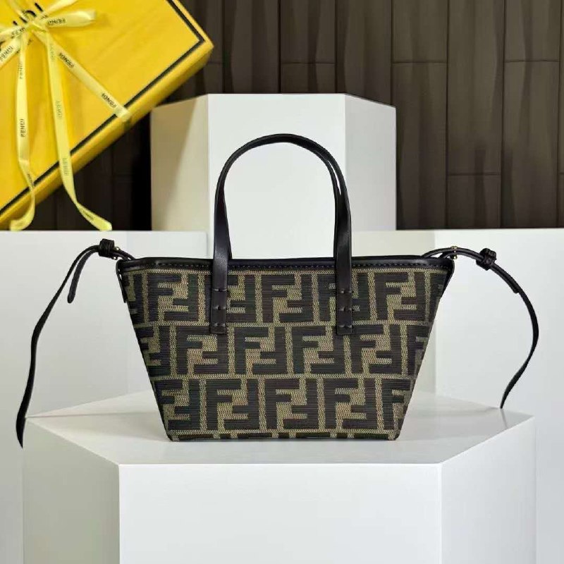 Fendi Mini Tote Bag - Black