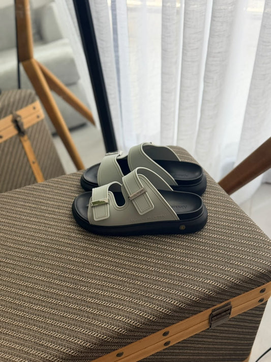 Alexander McQueen Slippers - Grey