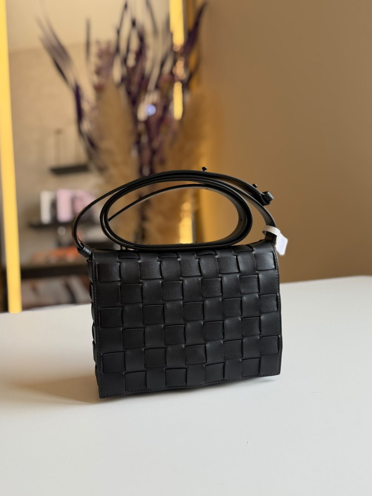 Bottega Veneta Woven Shoulder Bag - Brown, Black
