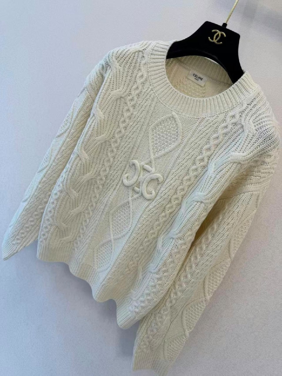 Celine Sweater - White