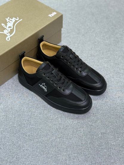 Christian Louboutin Sneakers - Black with Logo