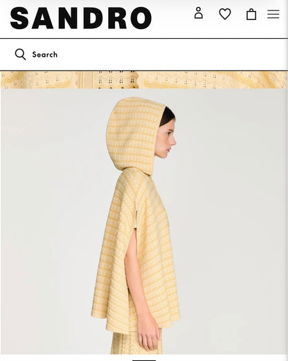 Miu Miu Cape Jacket - Beige