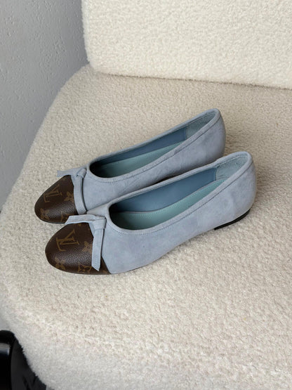 Louis Vuitton Ballerina - Grey & Brown Monogram