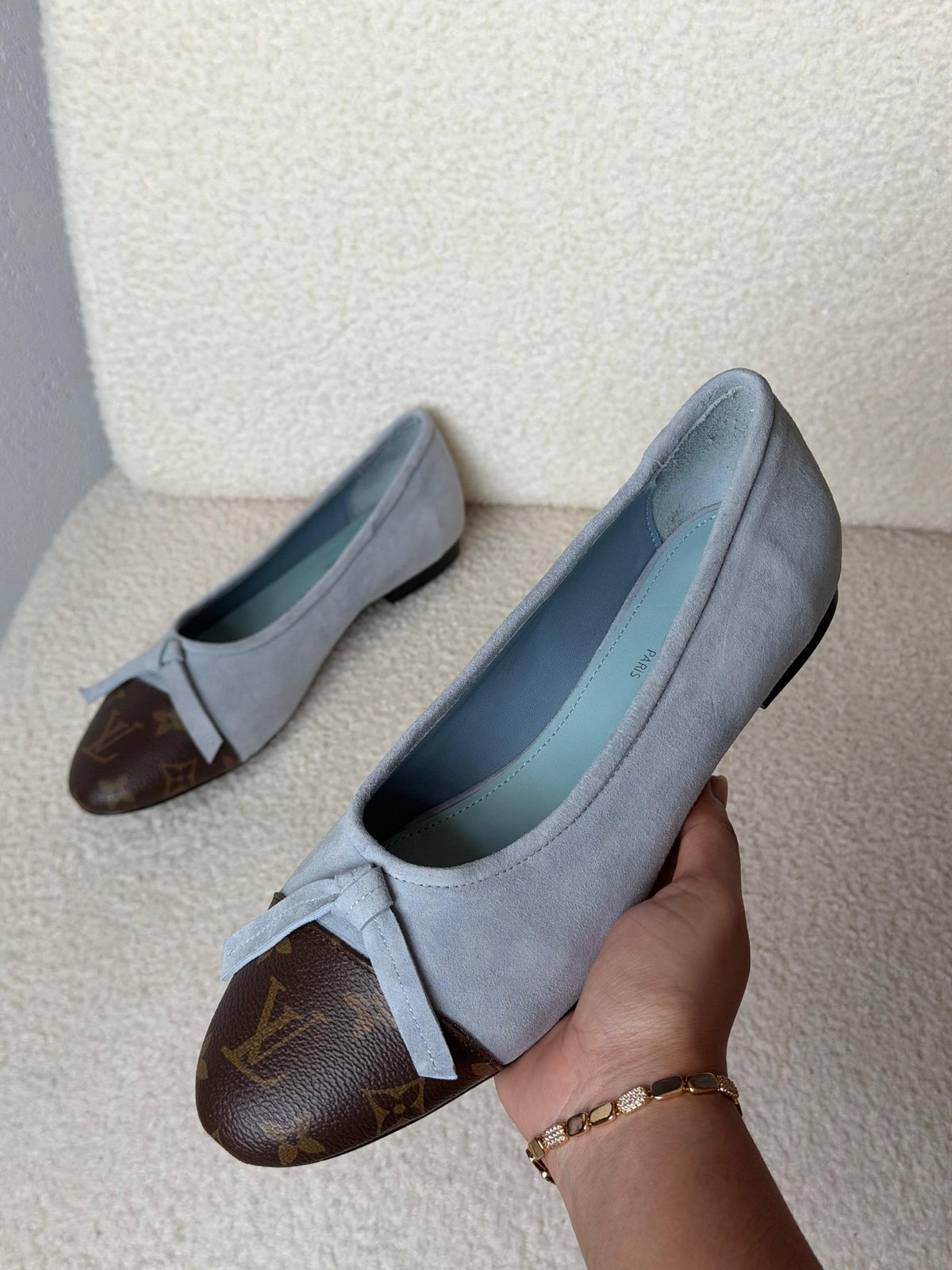 Louis Vuitton Ballerina - Grey & Brown Monogram