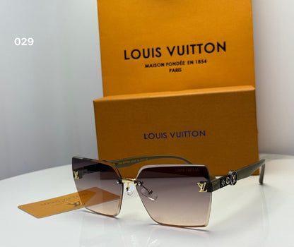 Louis Vuitton Oversized Rimless Square Sunglasses - 