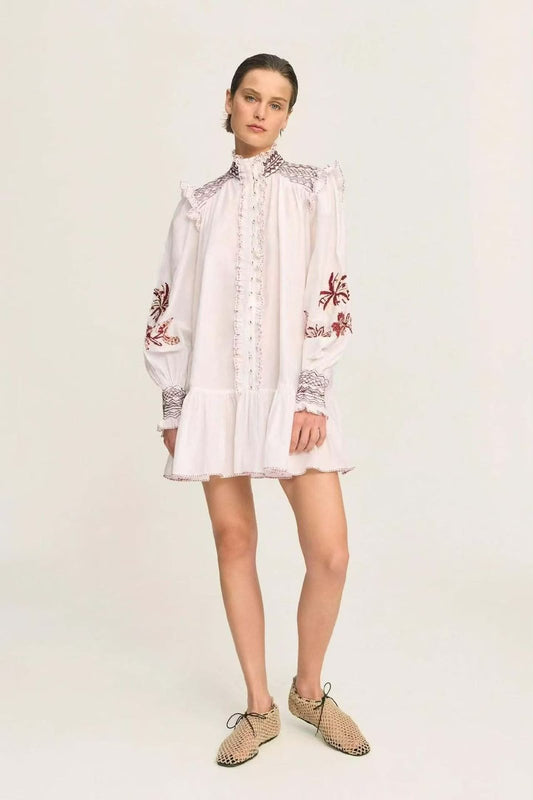 Alemais Dress - White