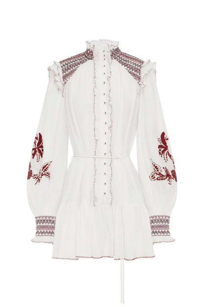 Alemais Dress - White