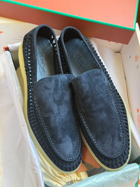 Loro Piana Mule - Navy