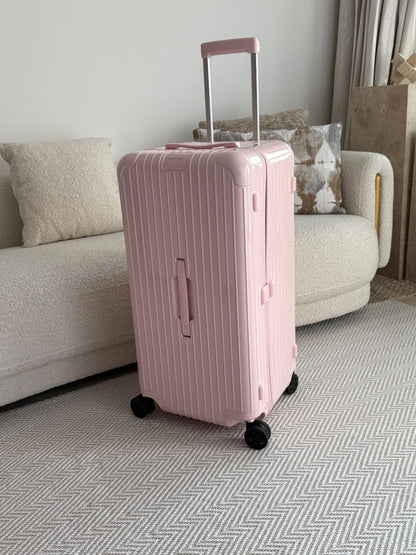 Rimowa Vertical-Ridged Suitcase - Pink