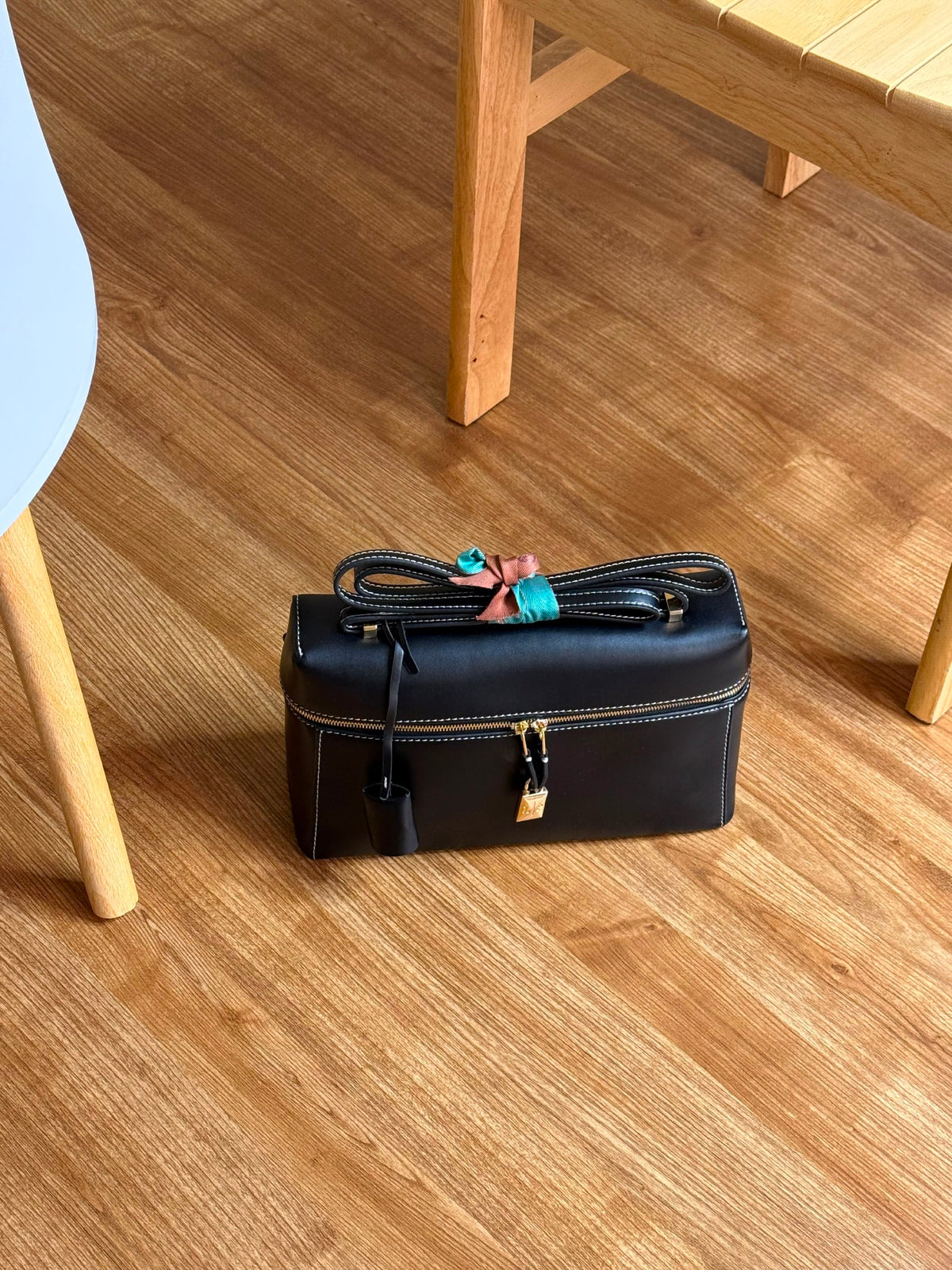 Loro Piana Makeup Bag - Black
