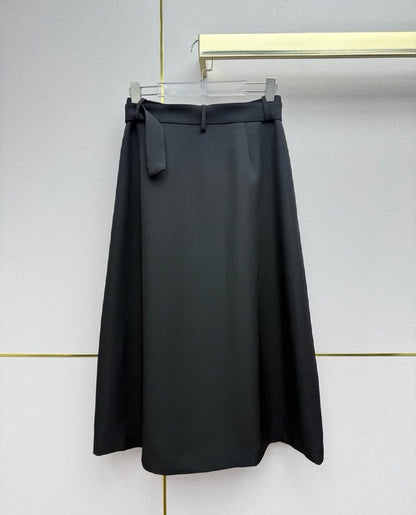 Loewe Wrap Skirt - Black