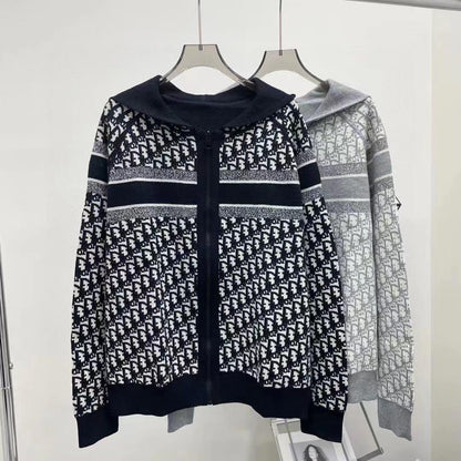 Dior Hooded Jacket - Grey, Black