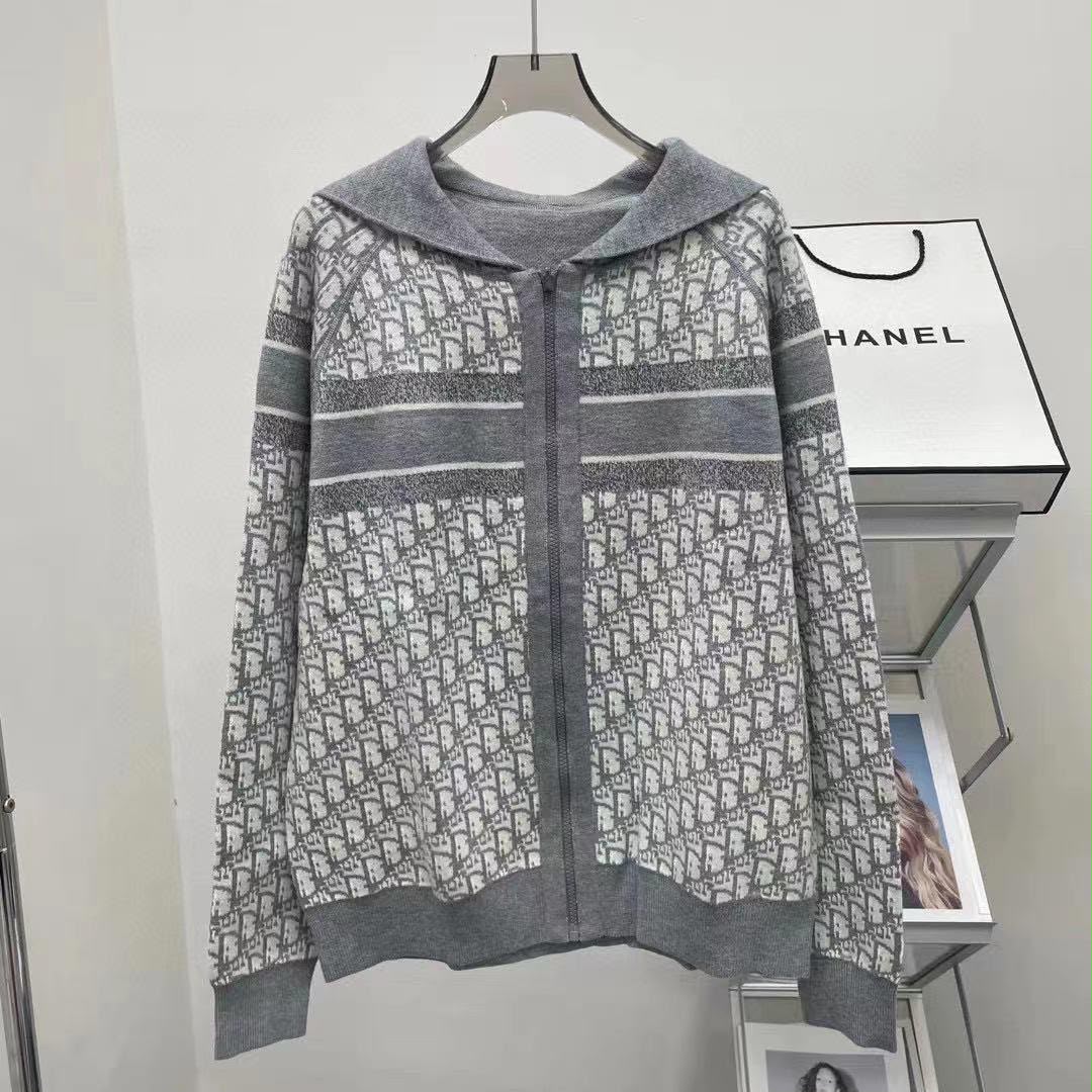 Dior Hooded Jacket - Grey, Black