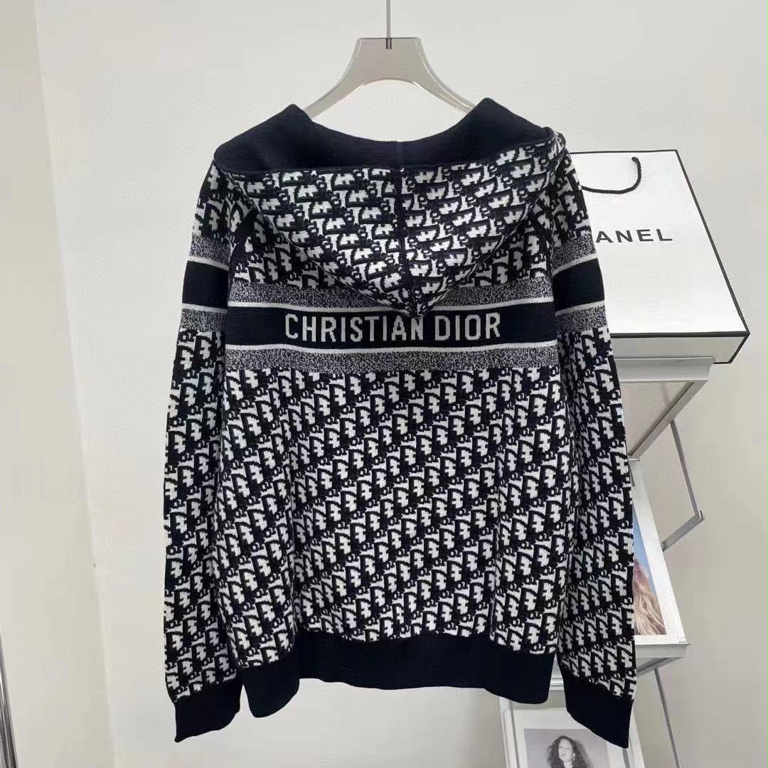 Dior Hooded Jacket - Grey, Black