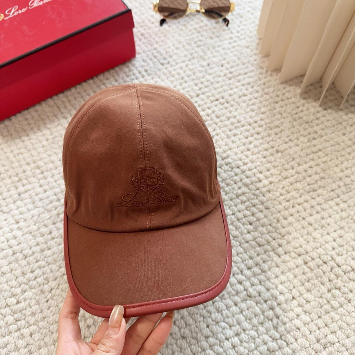 Loro Piana Cap - Brown